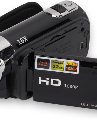 Dpofirs Kids Video Camera Camcorder 1080P 16MP Video Recorder Camera FHD Vlogging Camera for YouTube Digital Camera Recorder Kids Camcorder with 2.7" LCD Screen, 16X Digital Zoom Gifts for Christmas